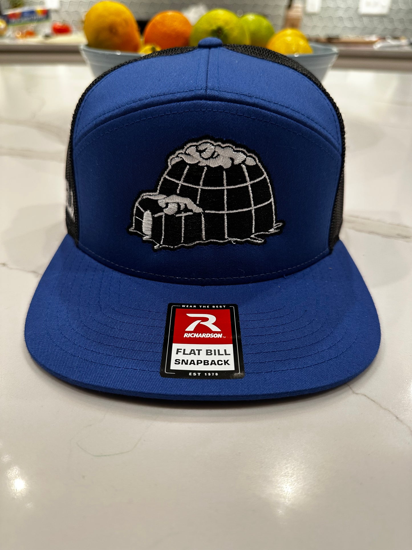 Black Igloo Logo Richardson 168 7 Panel