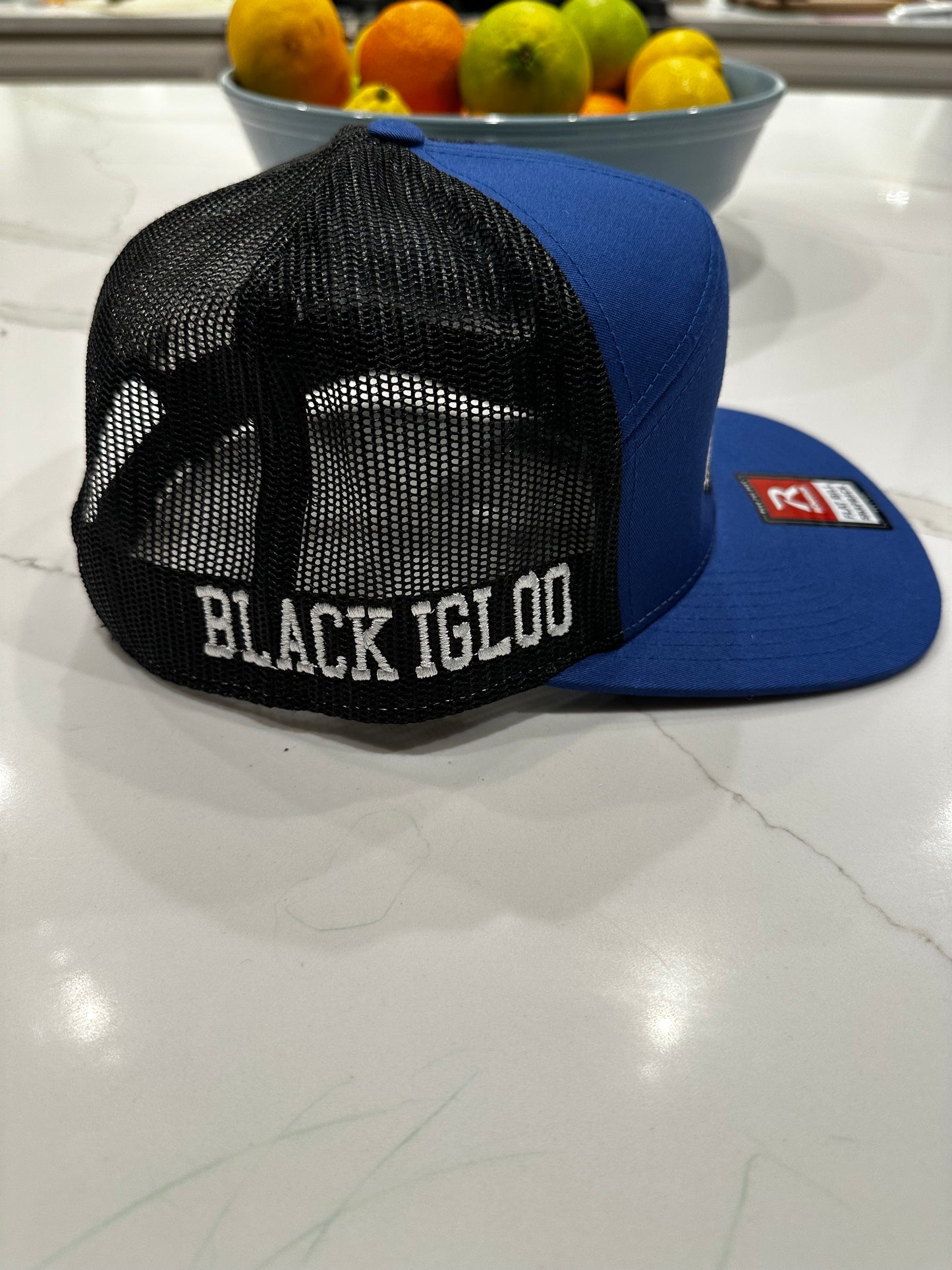 Black Igloo Logo Richardson 168 7 Panel