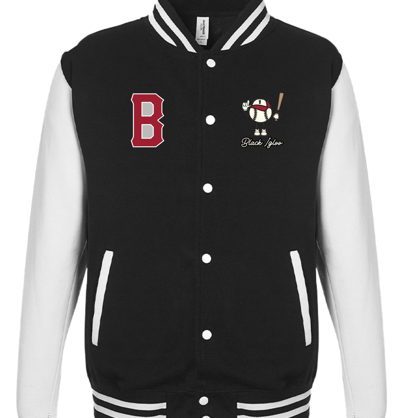 JET BLACK/ WHITE - FRONT