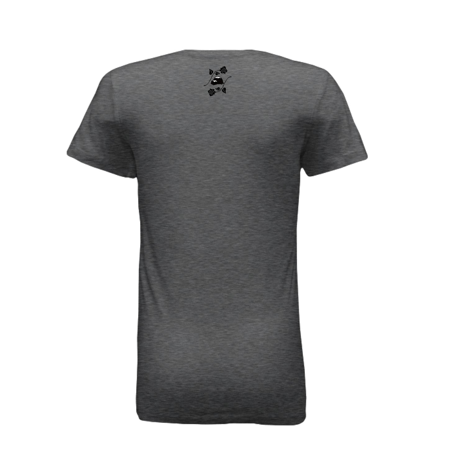 DRK GREY HEATHER - BACK