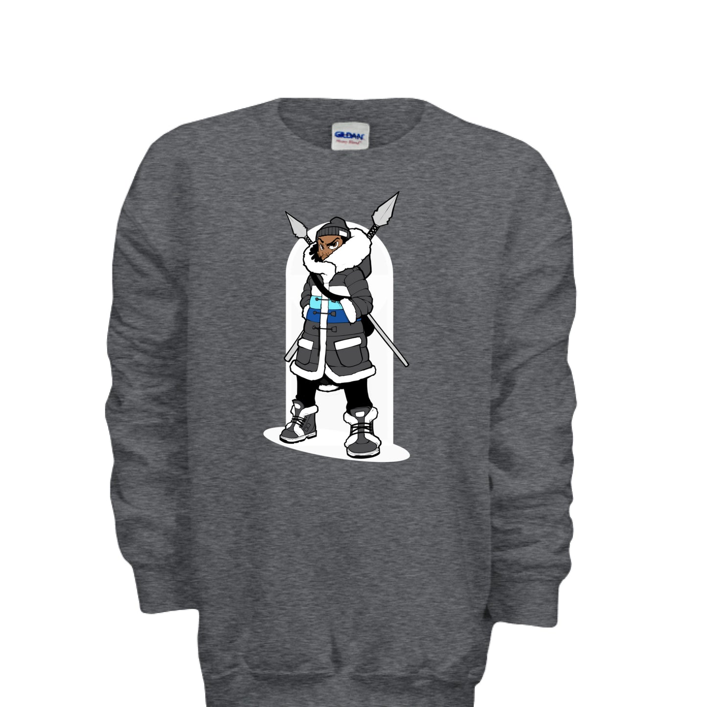 DARK HEATHER - FRONT