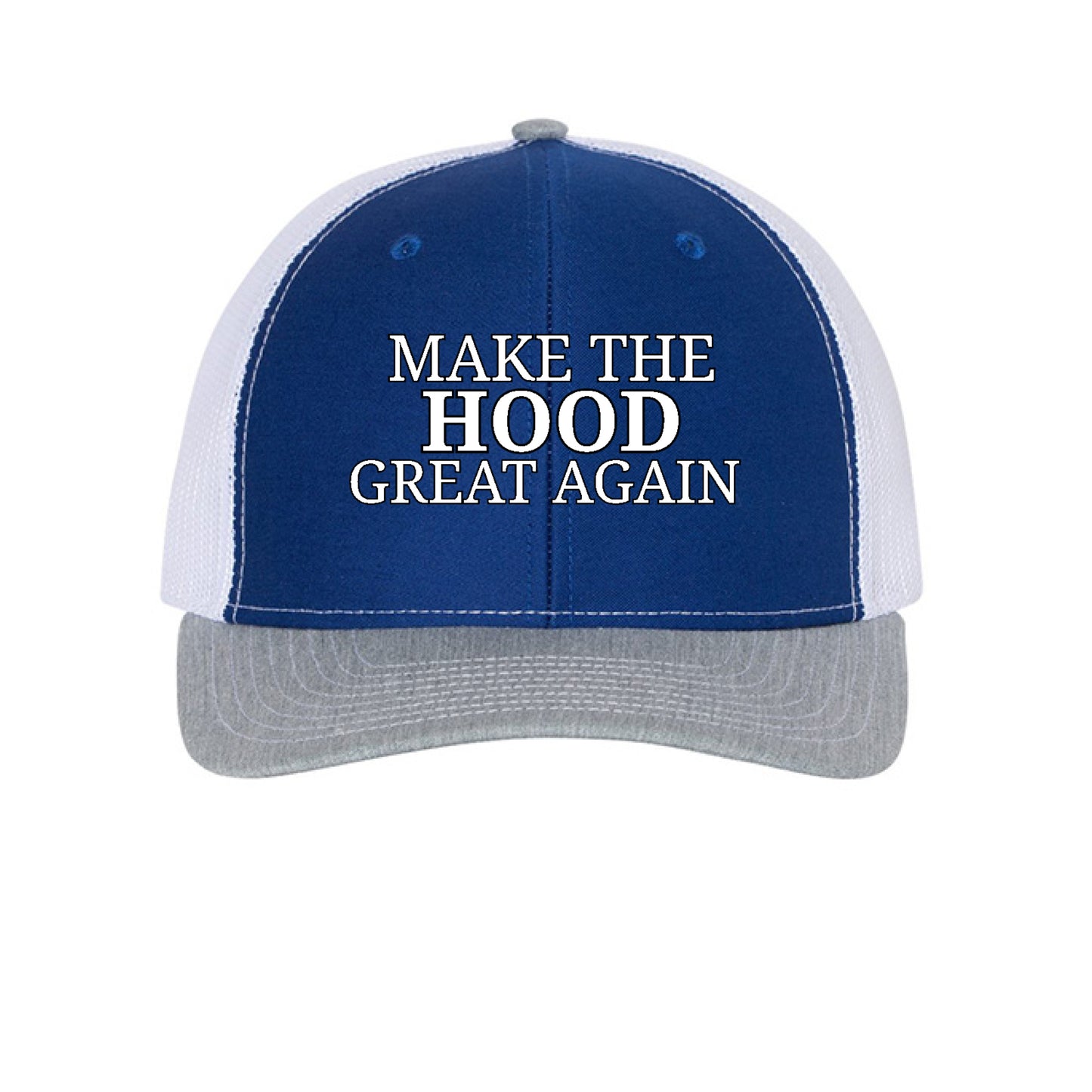 Royal/ White/ Heather Grey - FRONT