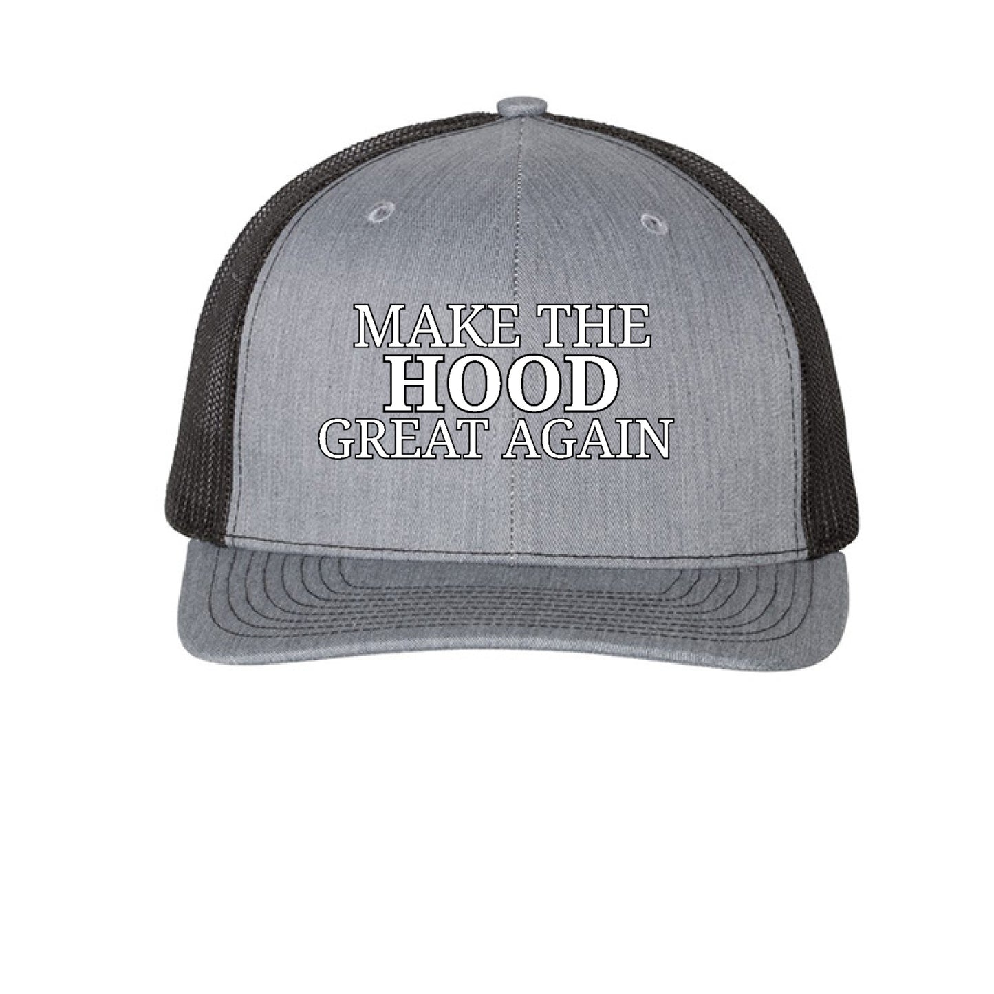 Heather Grey/ Black - FRONT