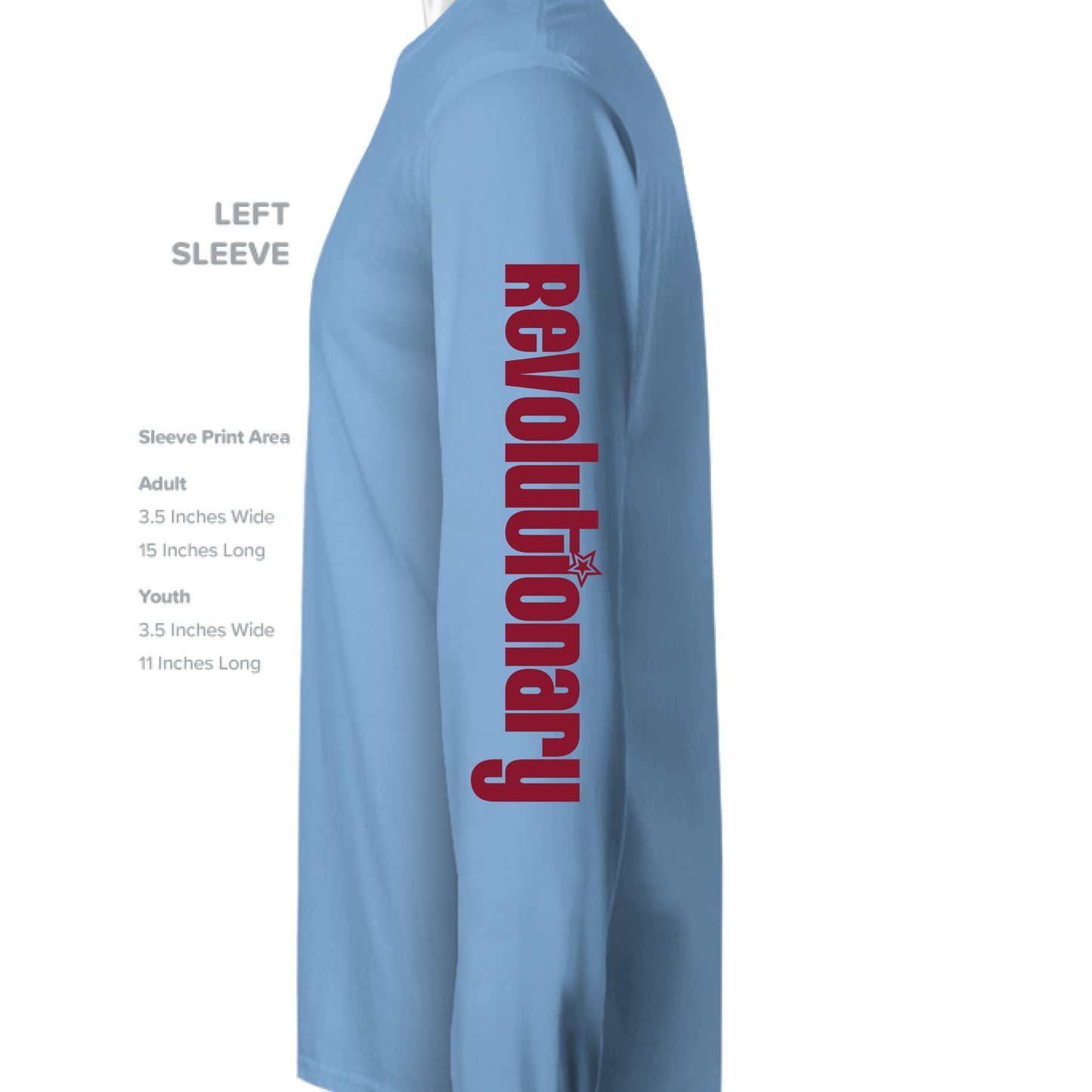 CAROLINA BLUE - SLEEVE_LEFT