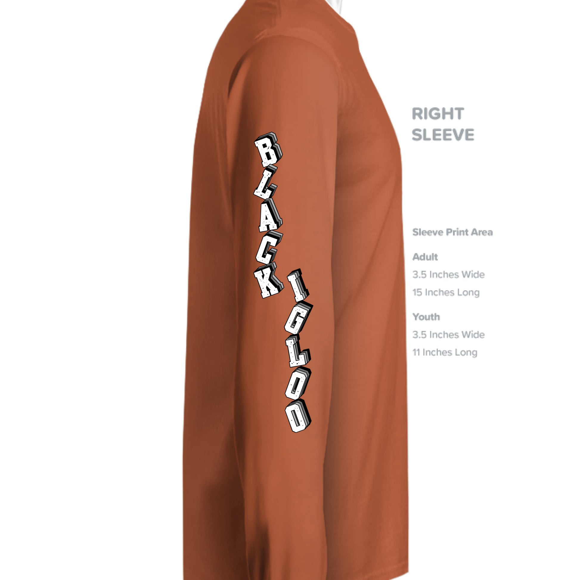 TEXAS ORANGE - SLEEVE_RIGHT