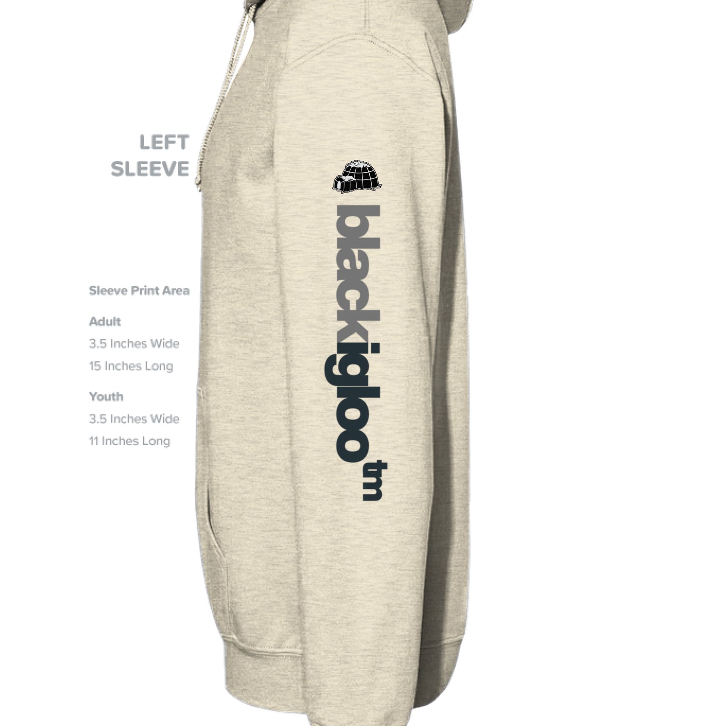 Oatmeal Heather - SLEEVE_LEFT